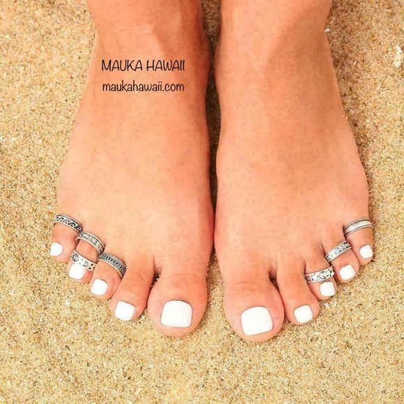 7 Pcs Toe Ring Set Adjustable Toe Rings Mid Rings New & Sealed! - Picture 10 of 12